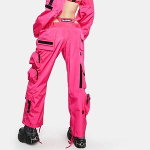 Namilia Cargo Pants with detachable thong